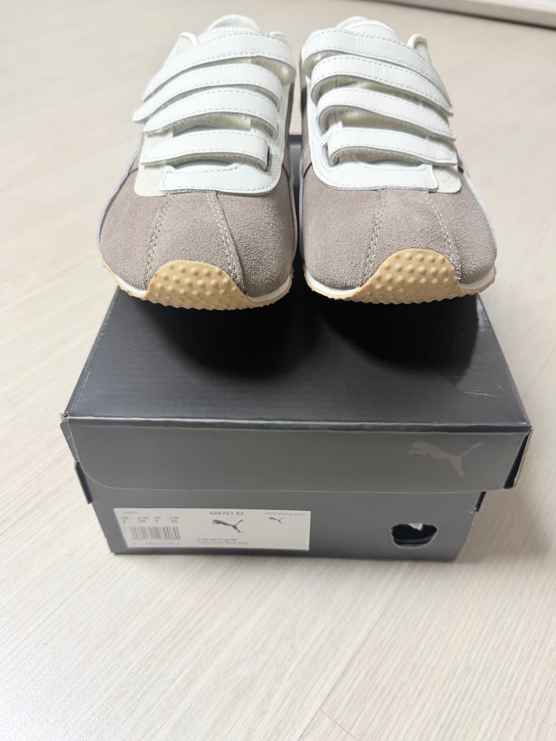 푸마 브라운 스웨이드 스니커즈 상품이미지4