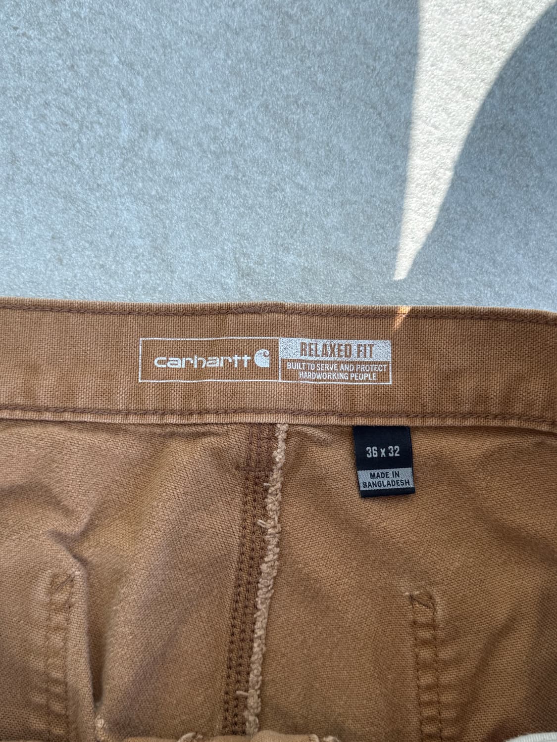 칼하트 더블니 팬츠 36x32 BN3334 상품이미지5