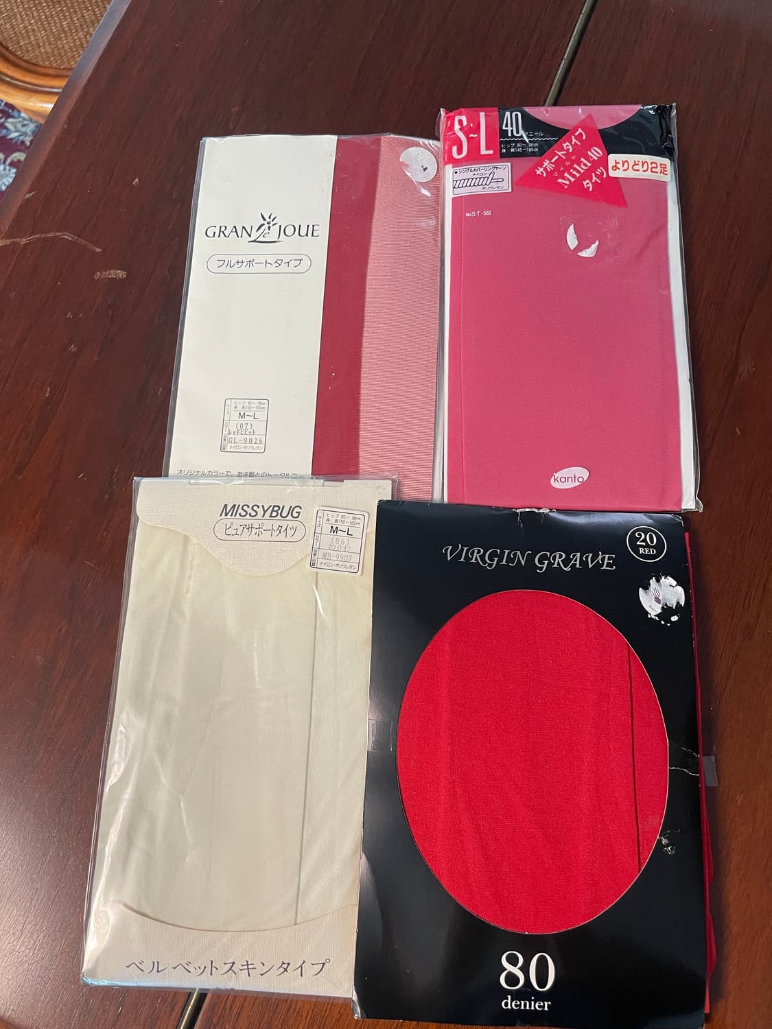 일본 빈티지 스타킹 (미개봉)  상품이미지1