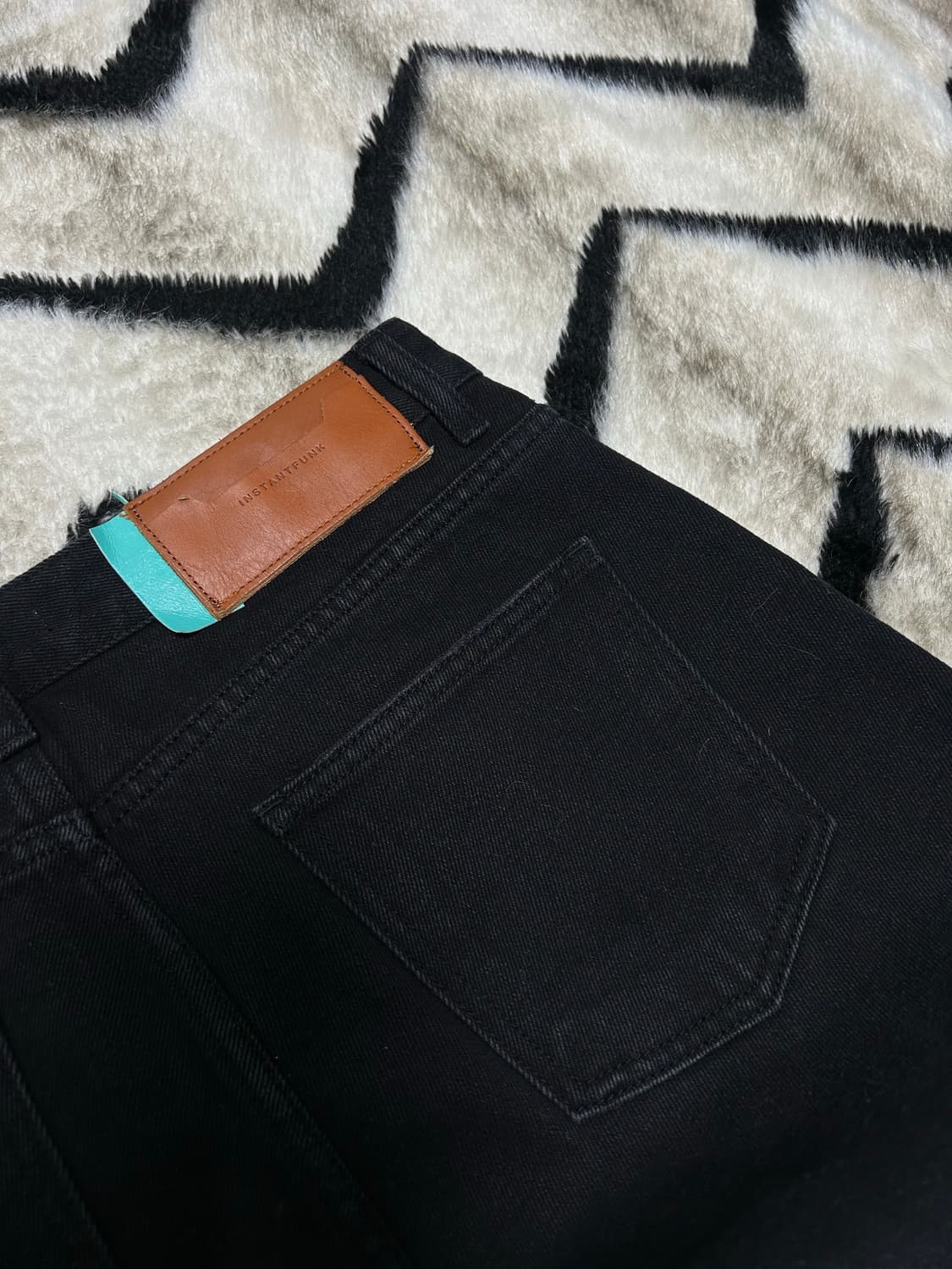 [3]인스턴트펑크 와이드 흑청 팬츠 상품이미지1