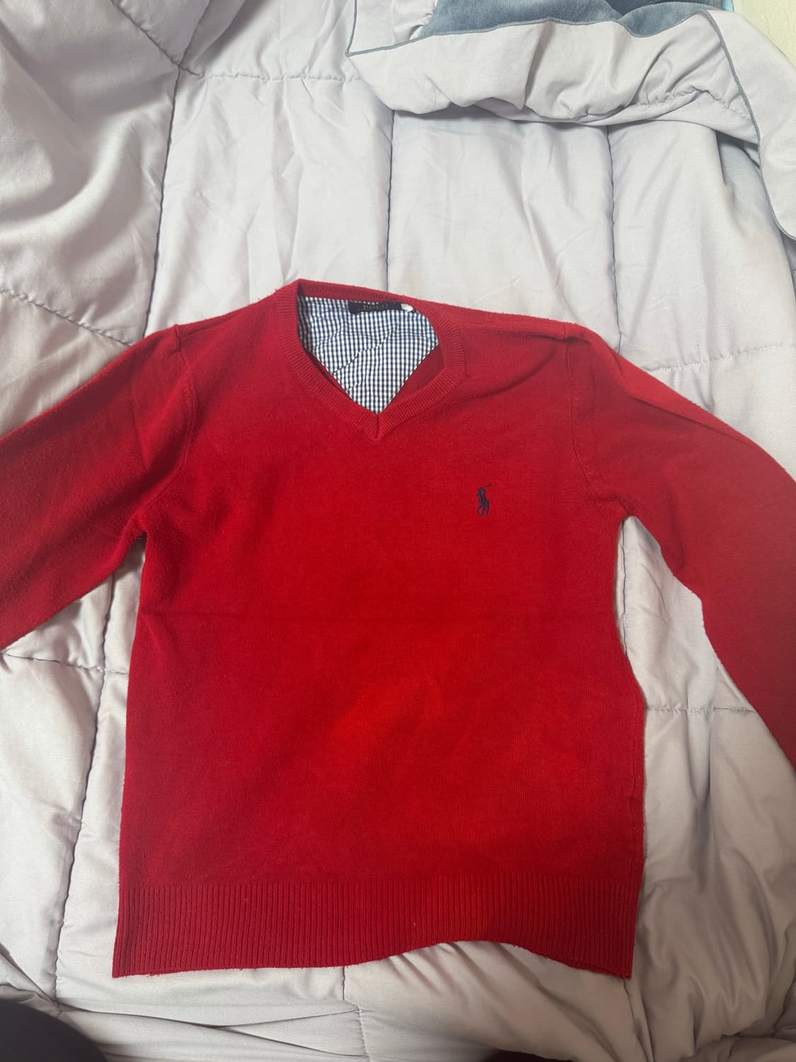 빈티지 폴로 니트 상품이미지1