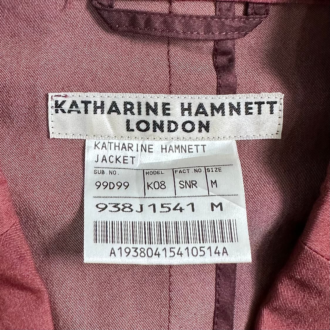 캐서린 햄넷 블레이저 자켓   상품이미지6