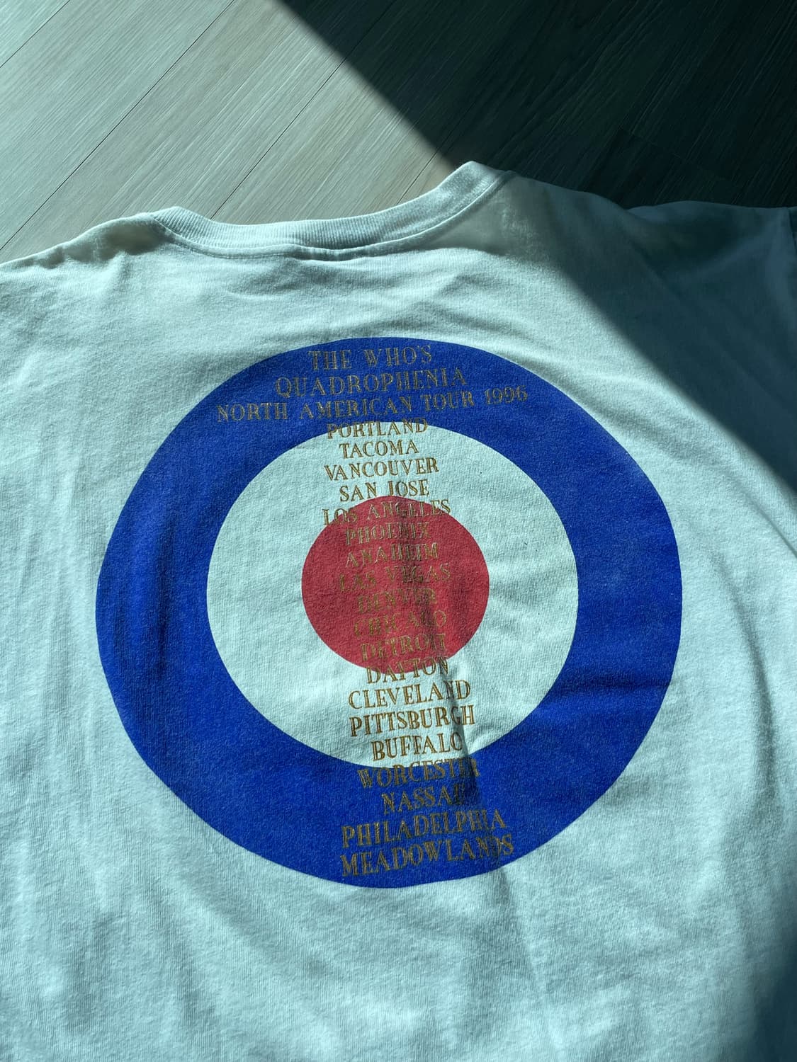 90s the who 빈티지 더 후 티셔츠 상품이미지5