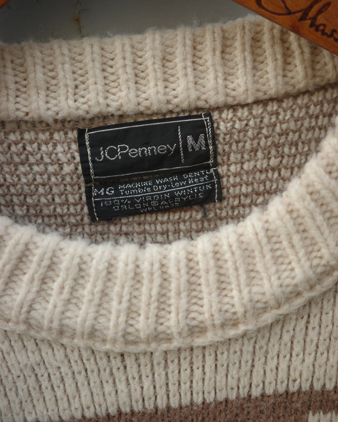 70s Jc penney 사우스웨스턴 패턴 니트 상품이미지4