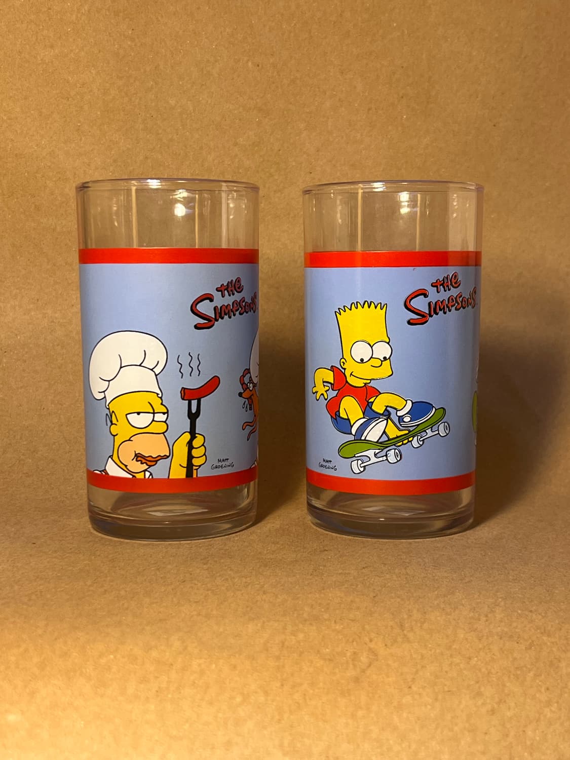 The Simpsons 빈티지 글라스 세트 (2003) 상품이미지2