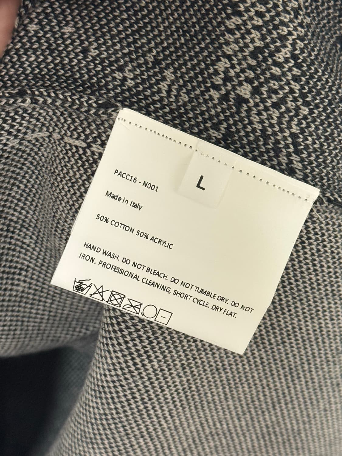 [L] 라스벳 인타르시아 스웨터 니트 상품이미지6