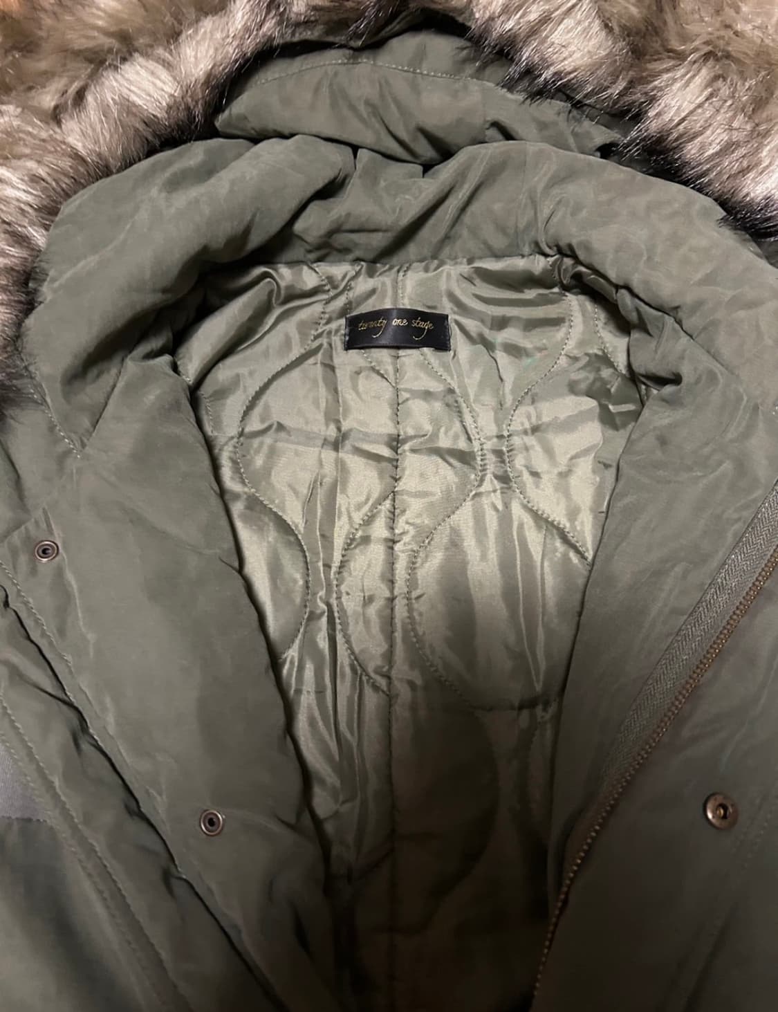 빈티지 피쉬테일 누빔 자켓 상품이미지4