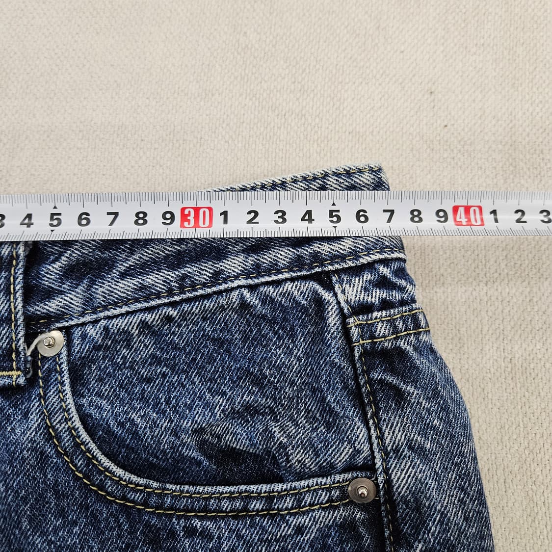 [29] 모드나인 빈티지 워싱 데님 팬츠 0121Y2 상품이미지7