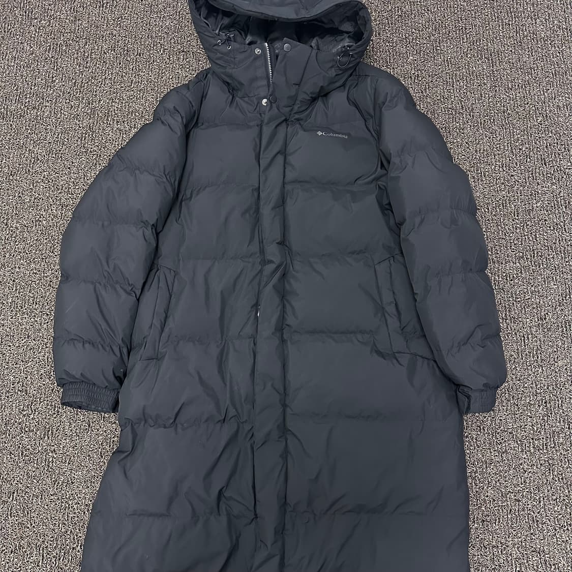 컬럼비아 롱패딩 후드 블랙 2XL 상품이미지1