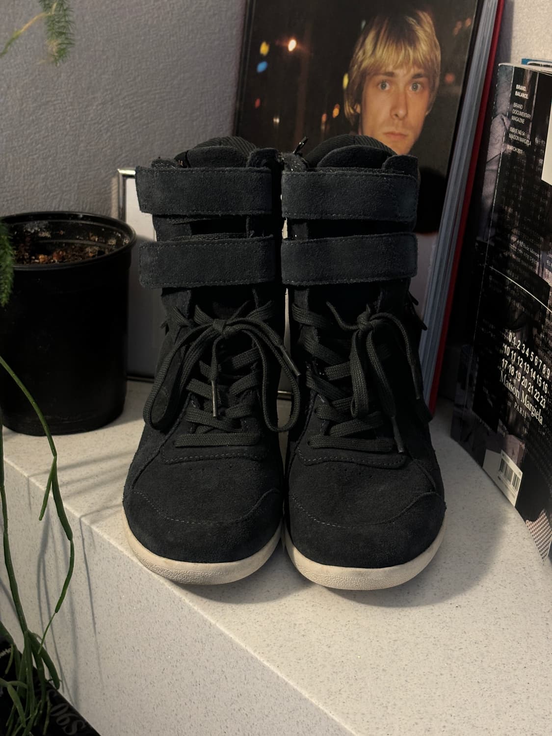 리복 X 앨리샤 키스 스웨이드 인힐 부츠 상품이미지3