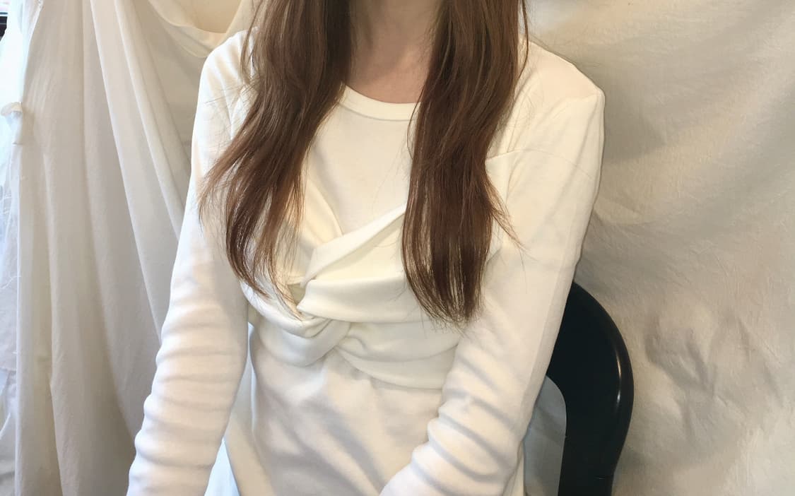 체메씨 리본 티셔츠 상품이미지2