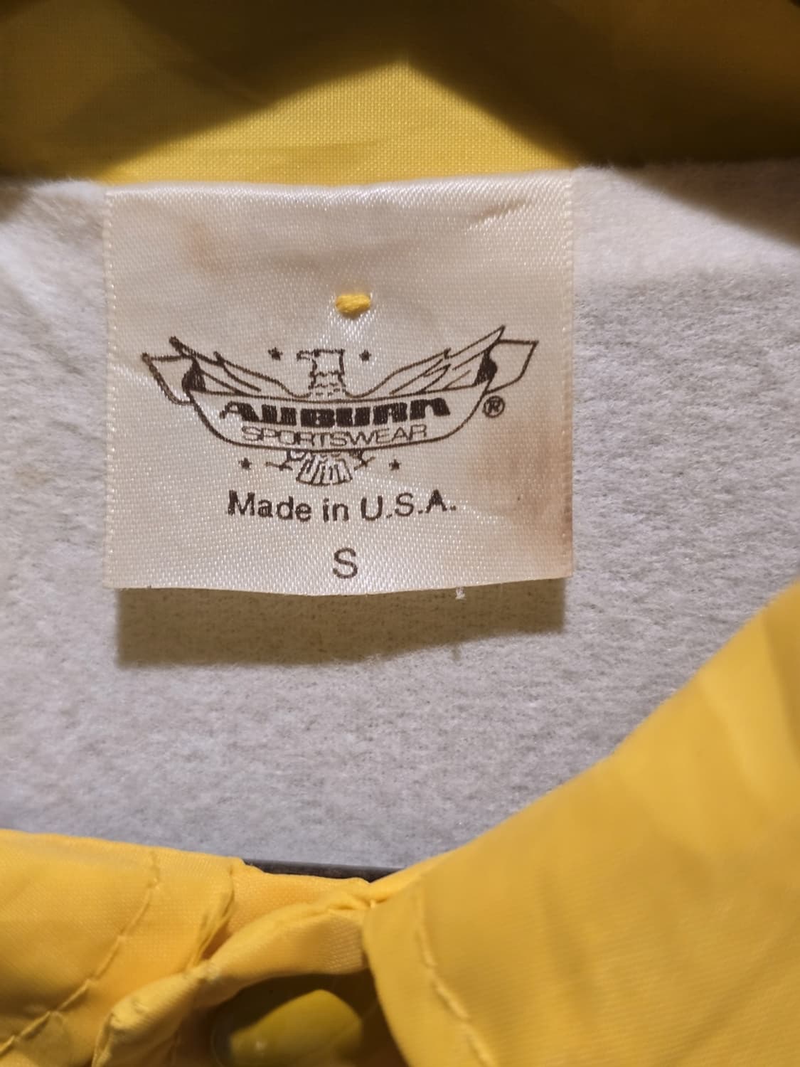 AUBURN SPORTSWEAR Coach / made in U.S.A 상품이미지3