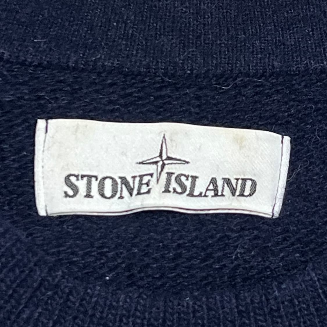Stone Island 패치 와펜 네이비 니트  상품이미지3