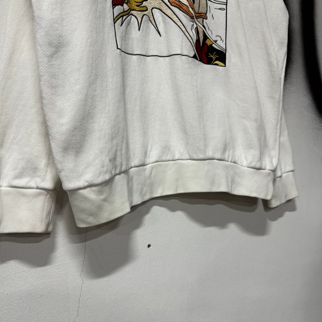 정품 구찌 x 디즈니 플래쉬 코튼 펠트 스웻 셔츠 맨투맨 상품이미지5