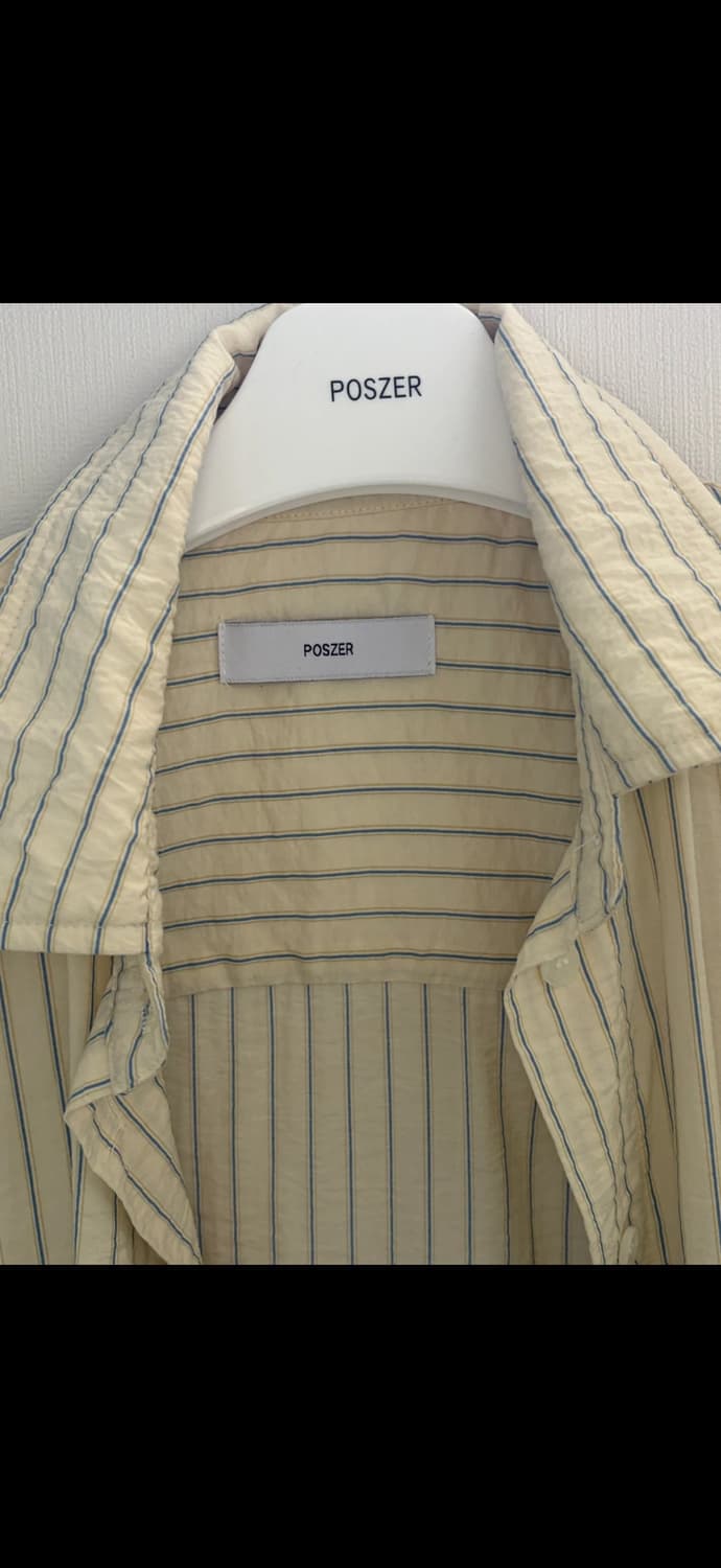 포저 스트라이프 루즈 핏 셔츠 상품이미지6