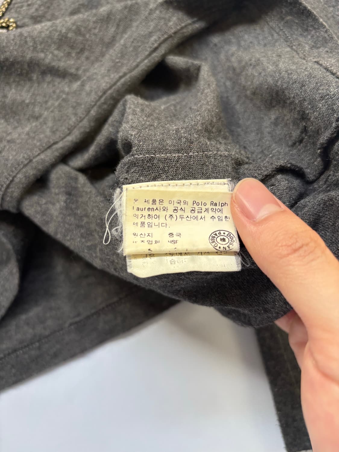 폴로 랄프로렌 빈티지 긴팔 티셔츠 상품이미지5