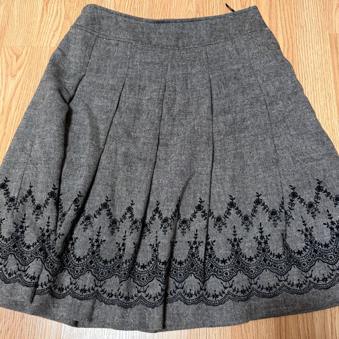 빈티지 미디 스커트 상품이미지1