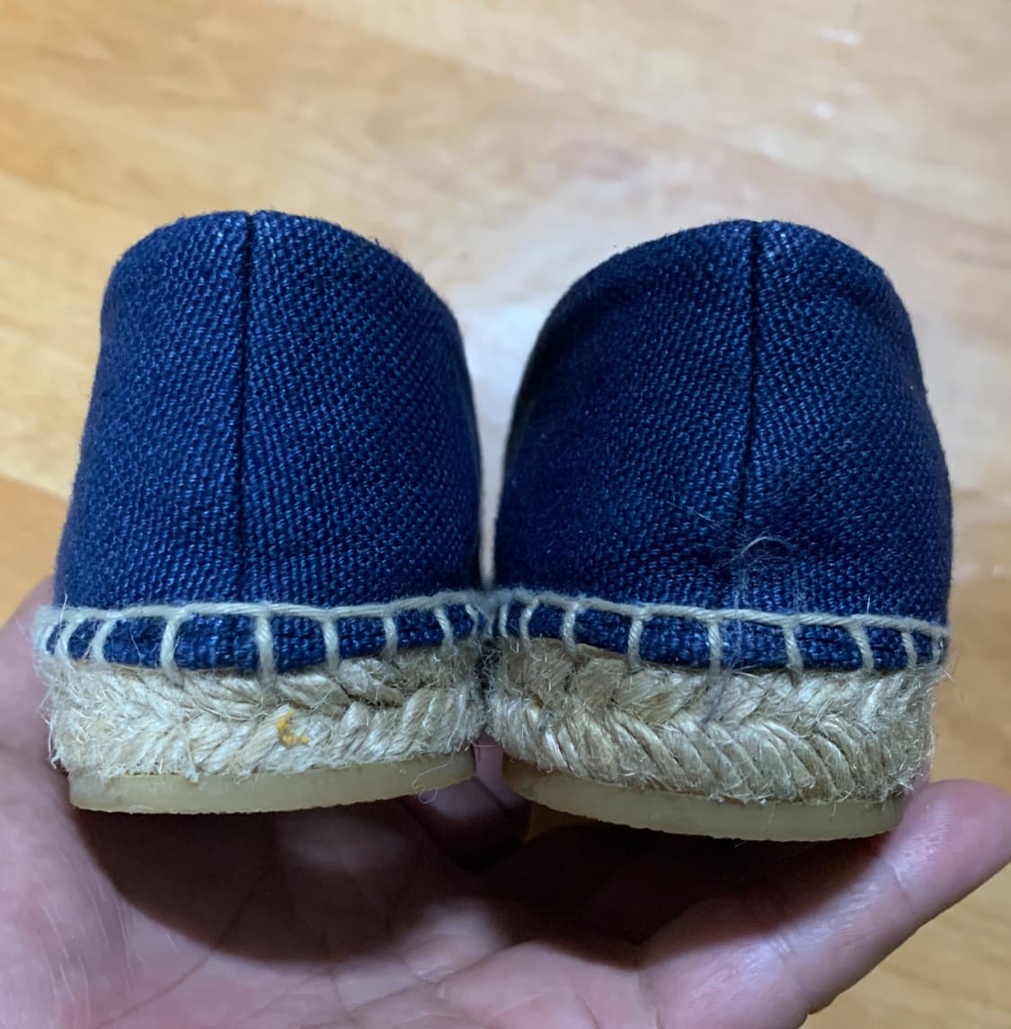 FERRAGAMO 페레가모 보우 디테일 데님 에스파드류(5-M 사이즈) 상품이미지7