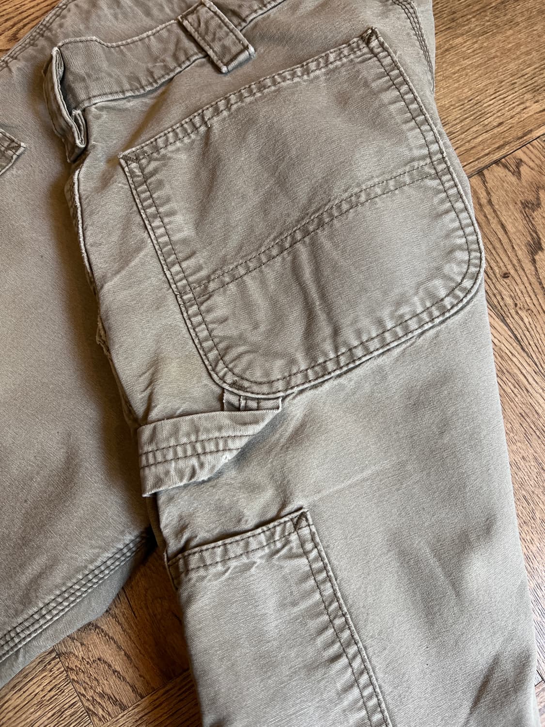 [34]칼하트 USA 덩가리핏 라이트브라운 카펜터 워크 팬츠 상품이미지7