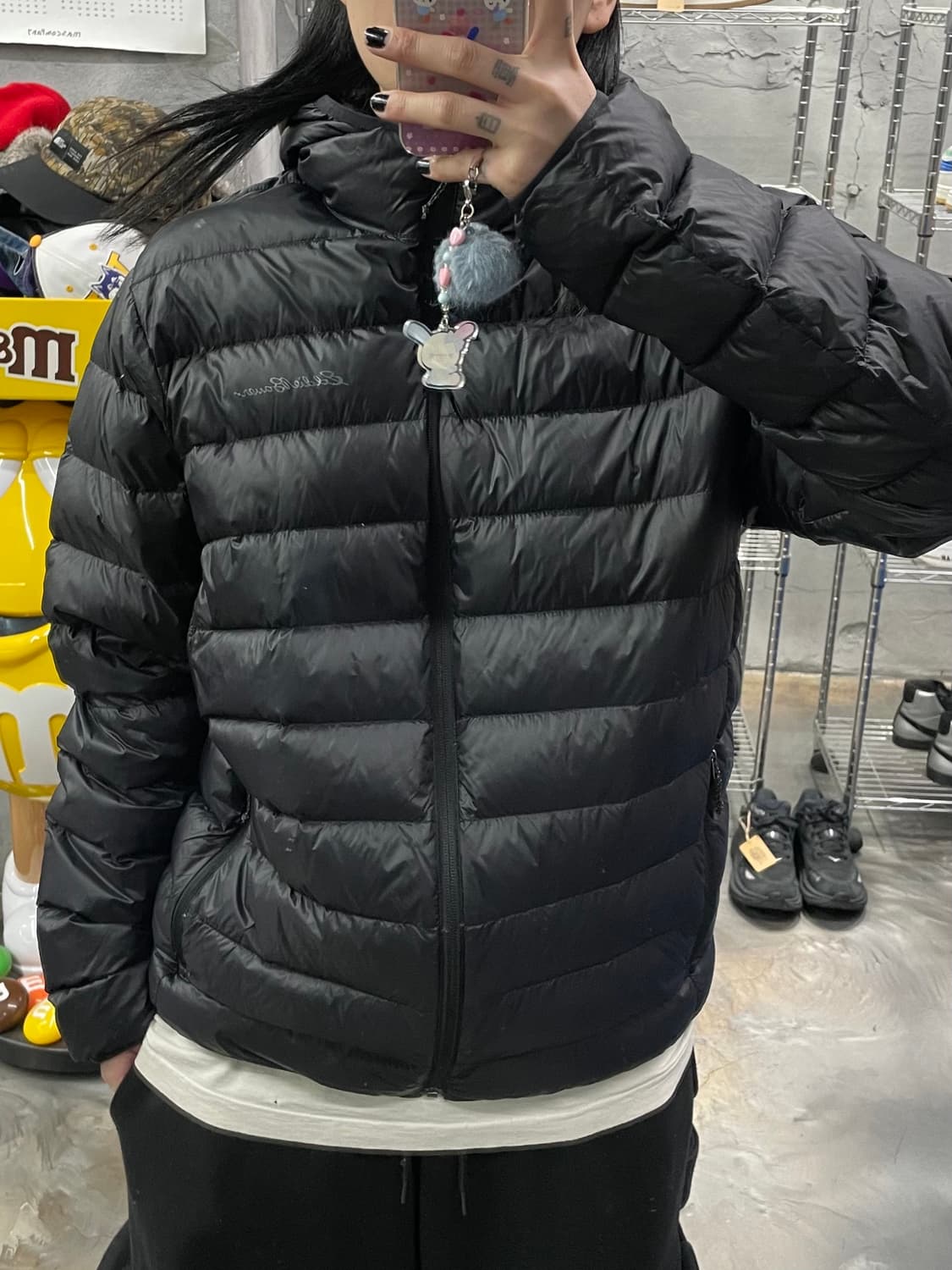 에디바우어 경량 후드 패딩 상품이미지8