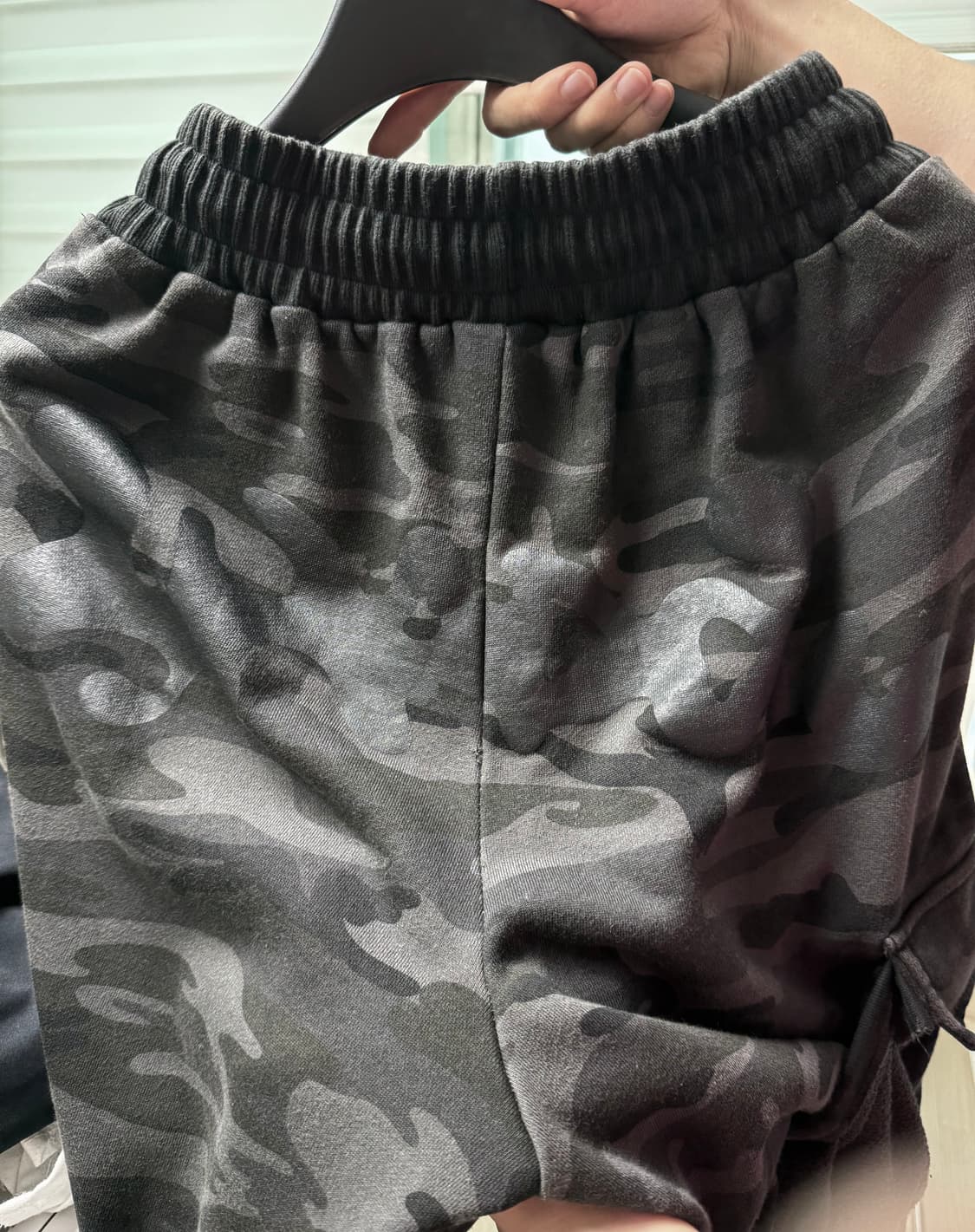 TS LOGO BERMUDA SWEAT PANTS (CAMOUFLAGE) 상품이미지6