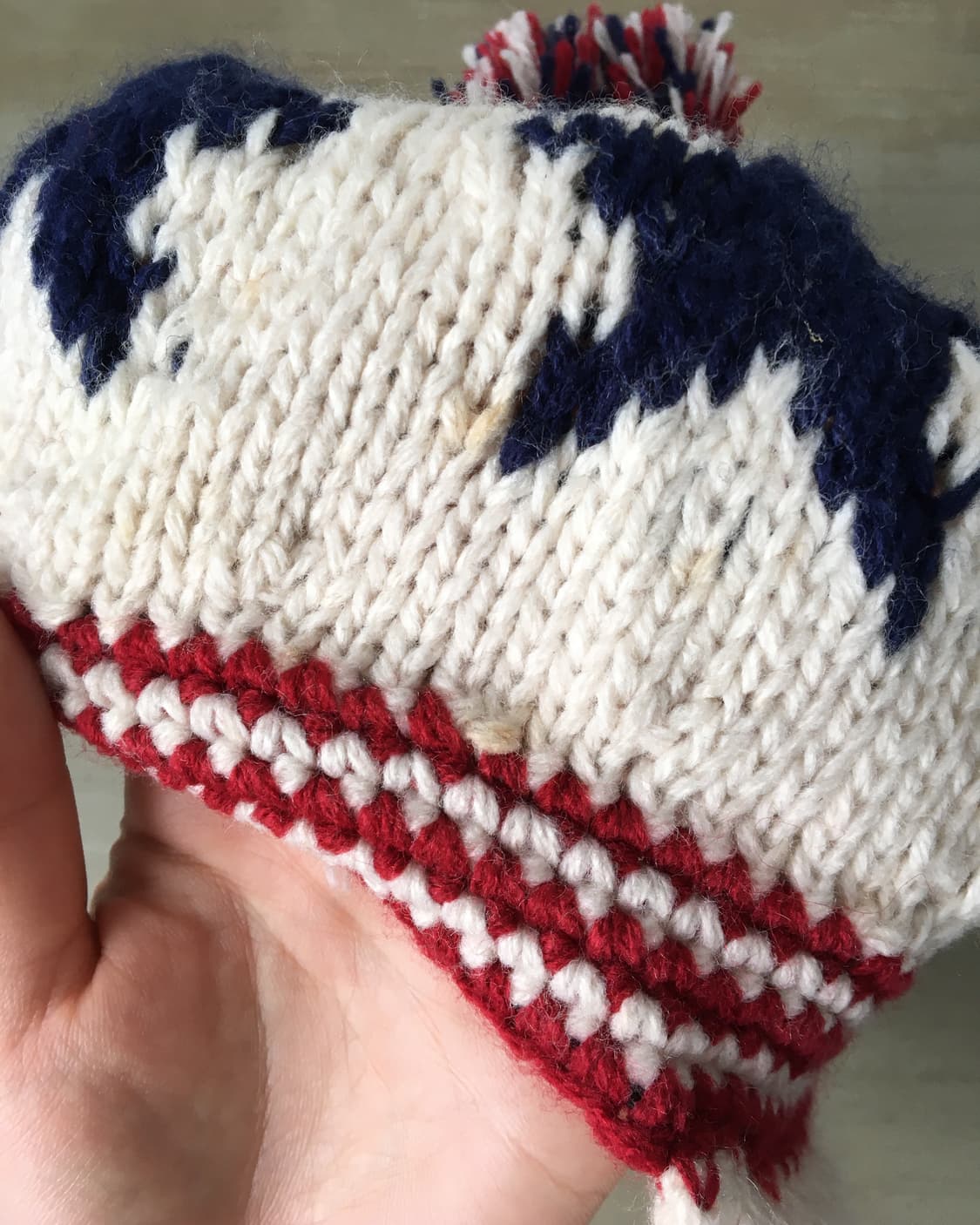 pom star pattenrn knit cap 상품이미지6