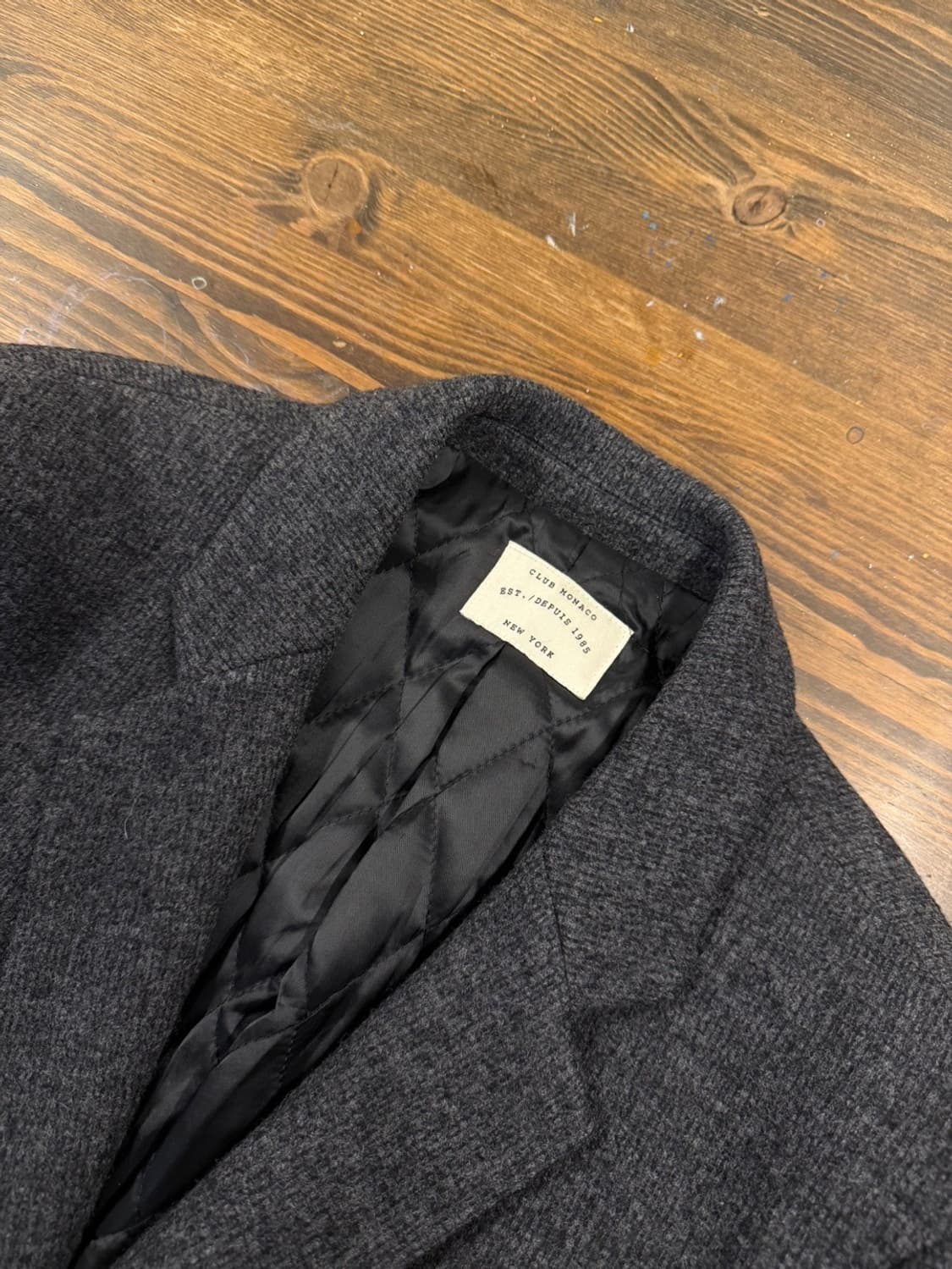 클럽모나코 체스터필드 코트 슬림100 상품이미지6