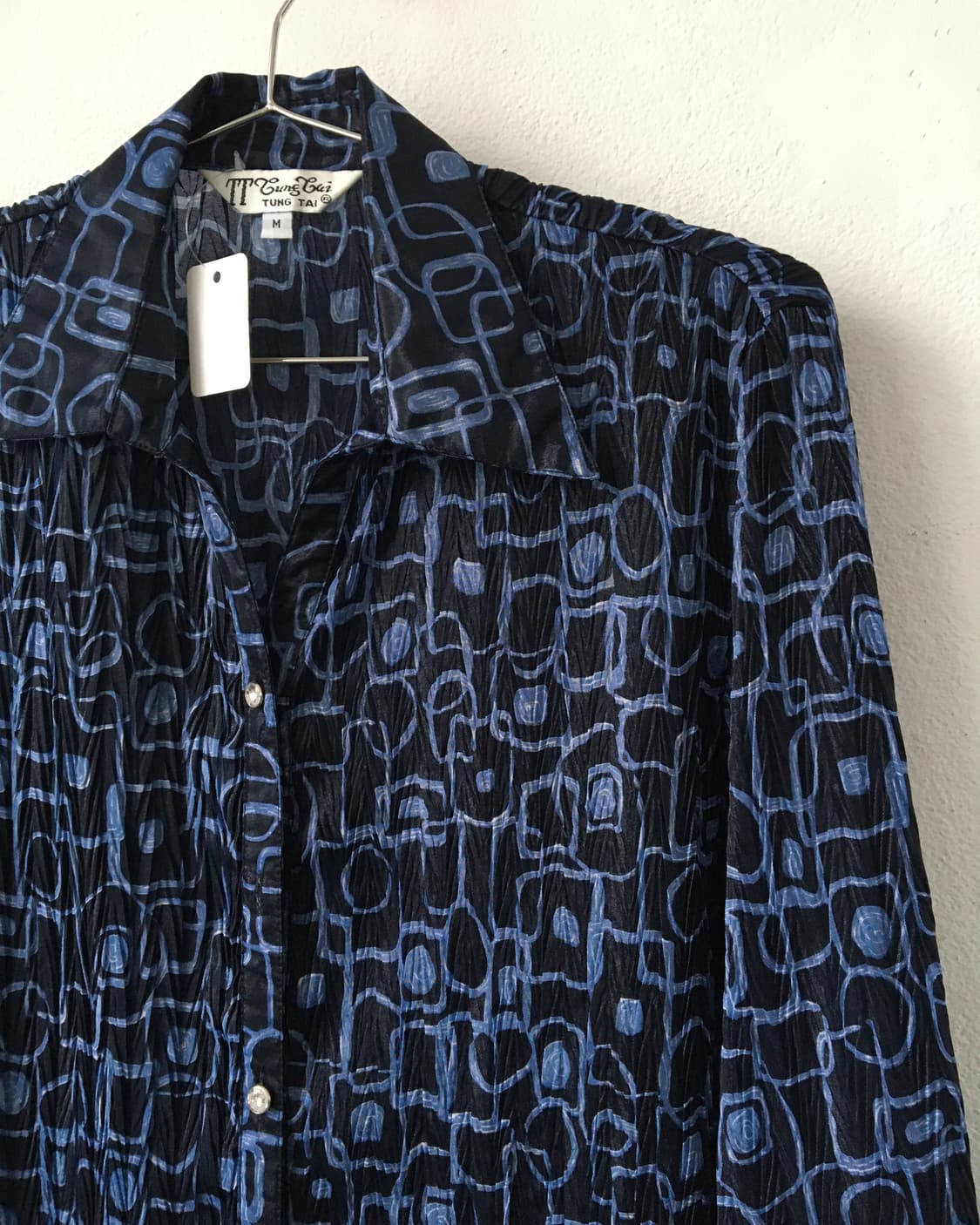 Pattern pleats shirt 상품이미지4