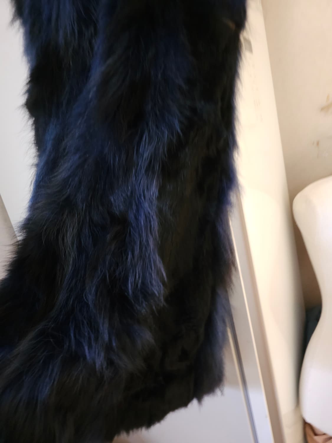 진도모피 라쿤 토끼털 롱 베스트 상품이미지3