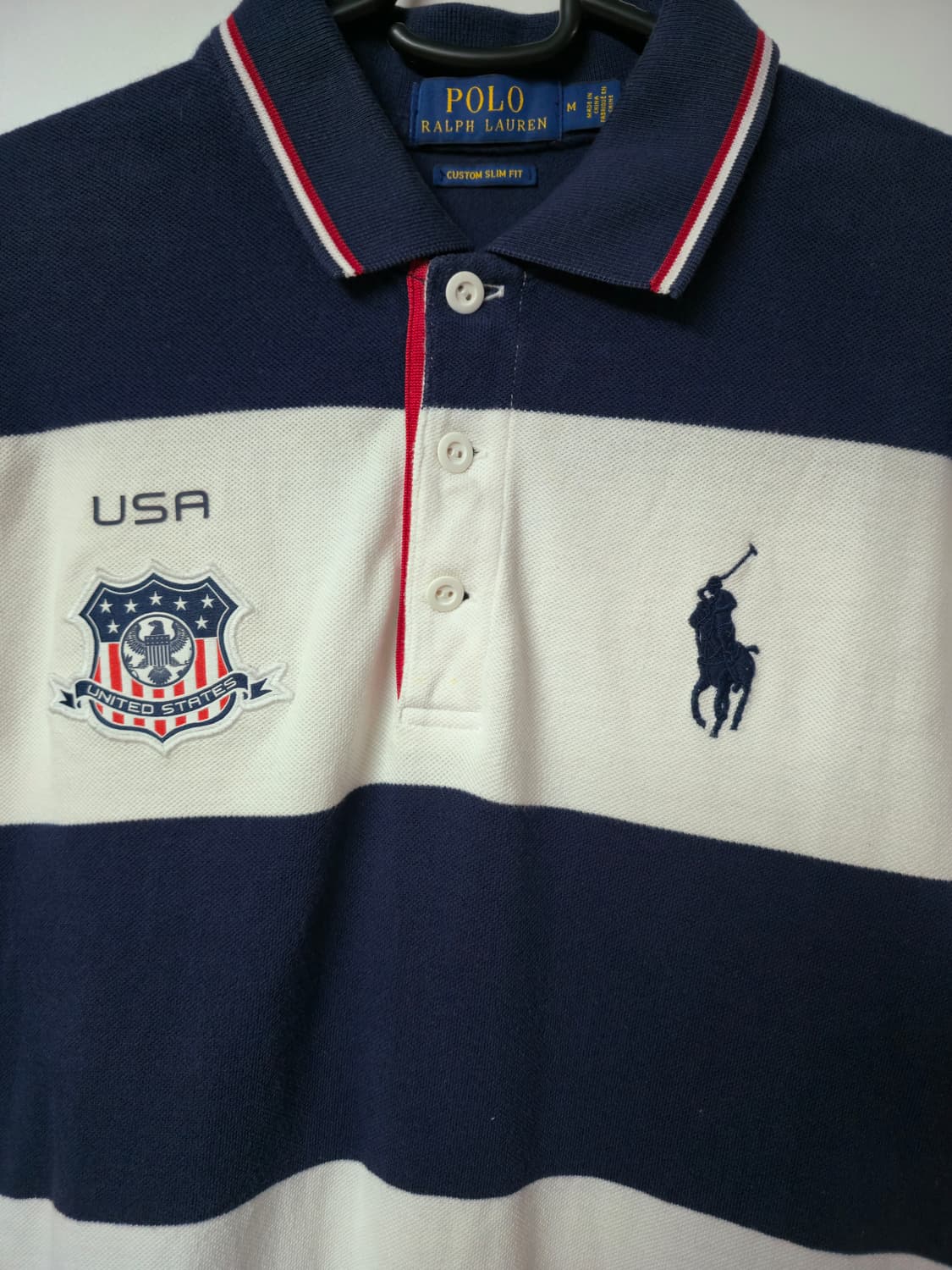 폴로랄프로렌 빅포니 USA 반팔 카라티 M 상품이미지5