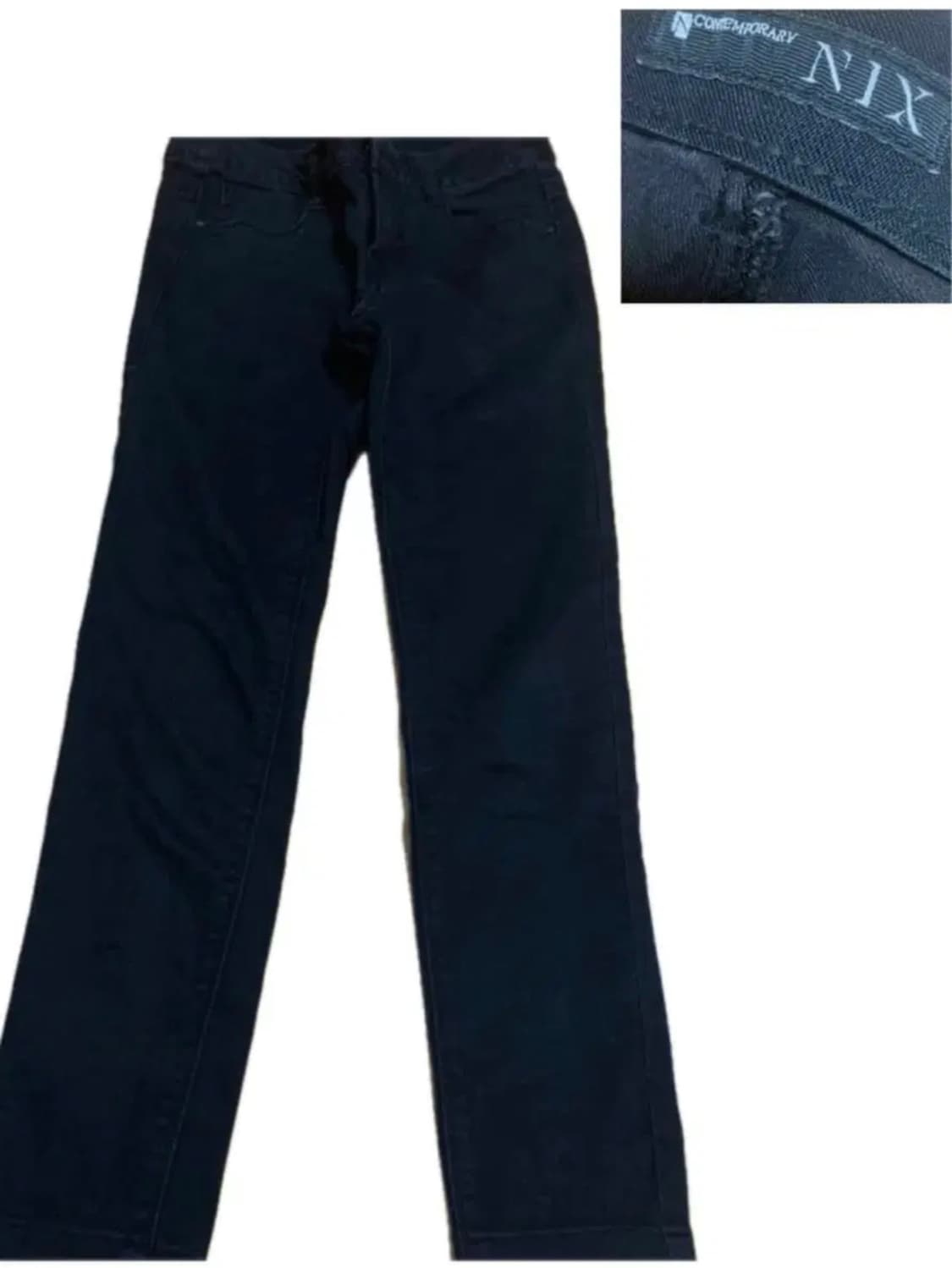 닉스 블랙진 바지 상품이미지1