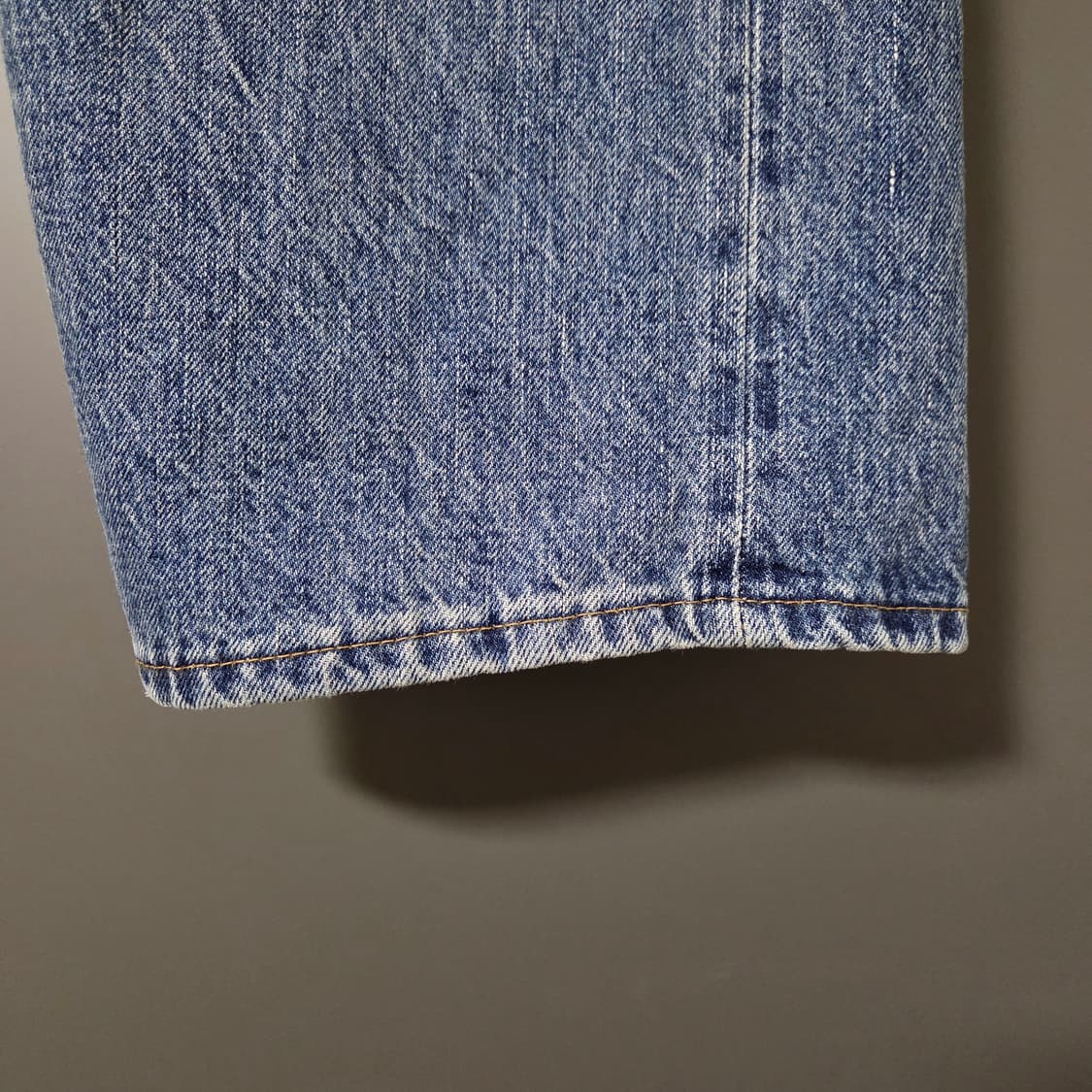 [1] 아워셀브스 와이드 테이퍼드 데님 워시드블루 / 아워셀브즈 중청 상품이미지7
