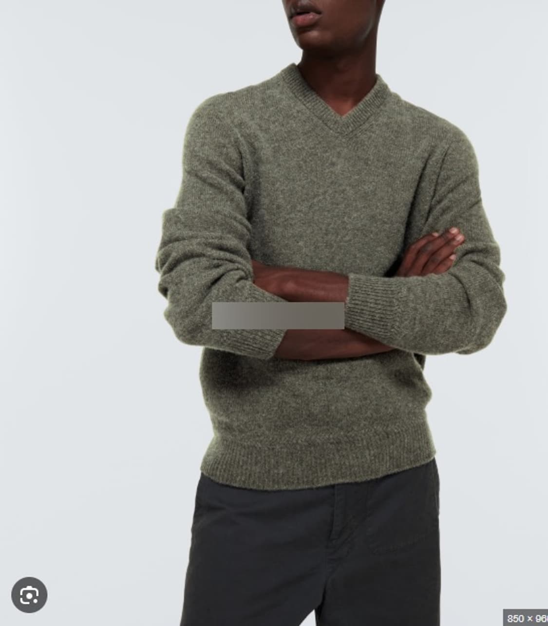 르메르 심리스 브이넥 니트 S 새상품 상품이미지9