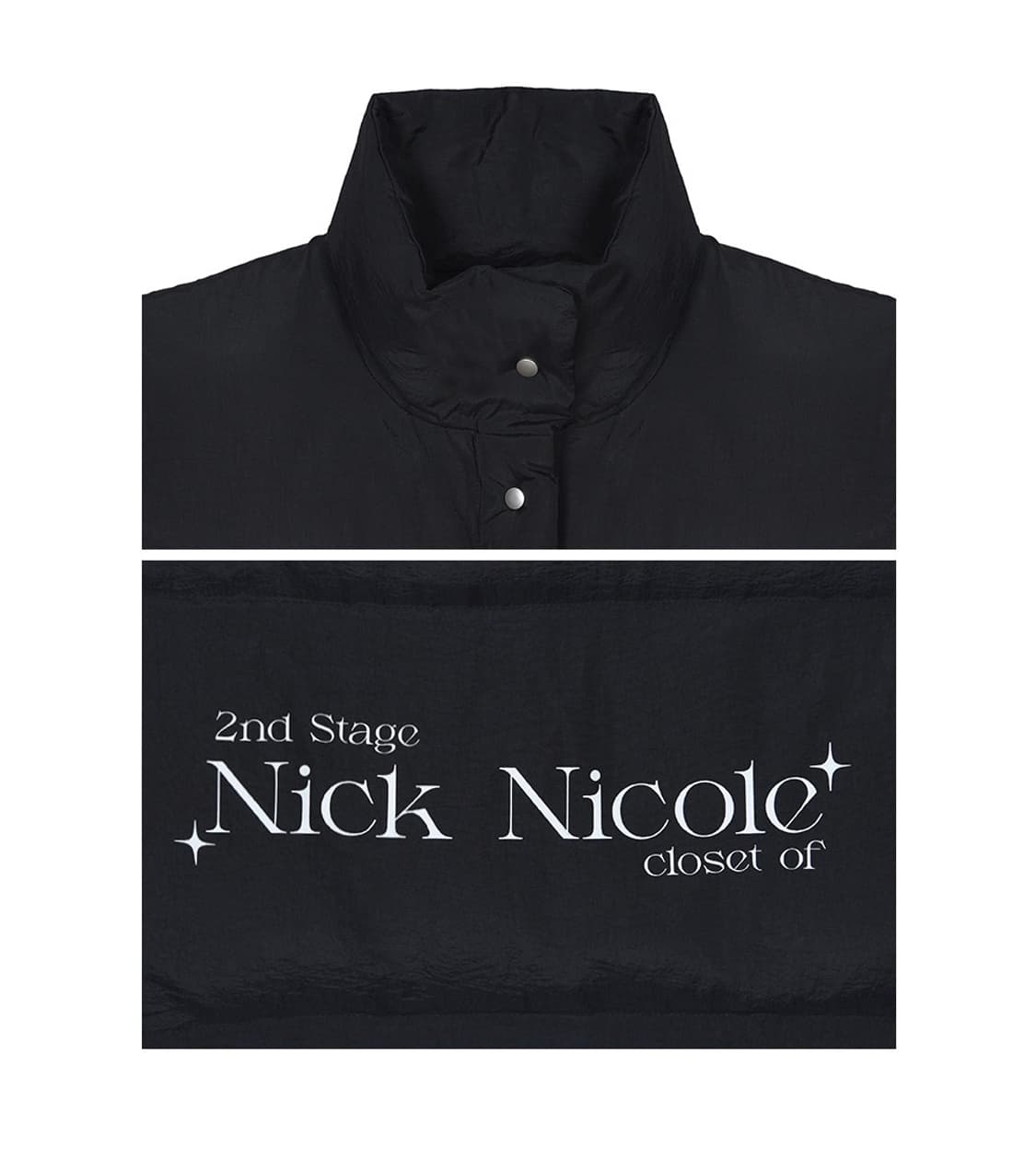 NICK NICOLE SHORT PADDING VEST 상품이미지1