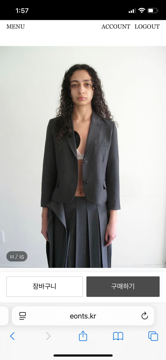 애옹쓰 O patch jacket 상품이미지4