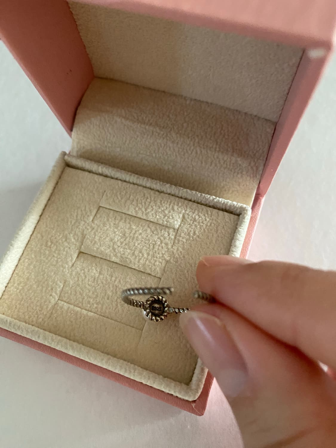 925실버 진주 트위스트 반지 상품이미지7