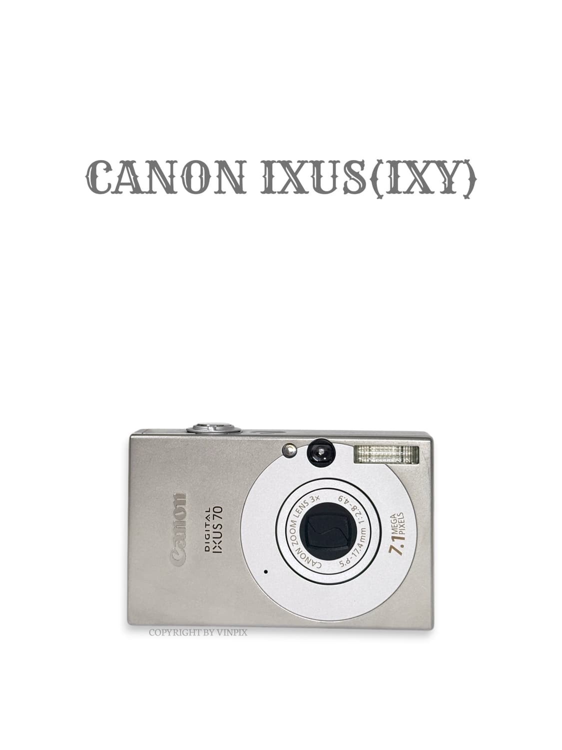캐논 익서스 70(ixus 70) 디지털 카메라 디카 상품이미지1