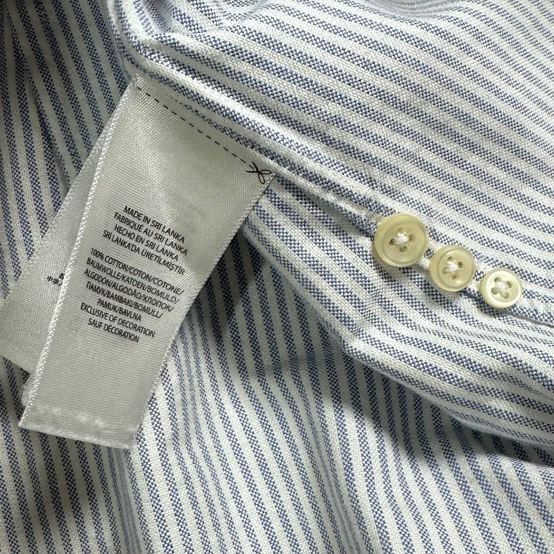 폴로 랄프로렌 스트라이프 옥스포드 셔츠 상품이미지7