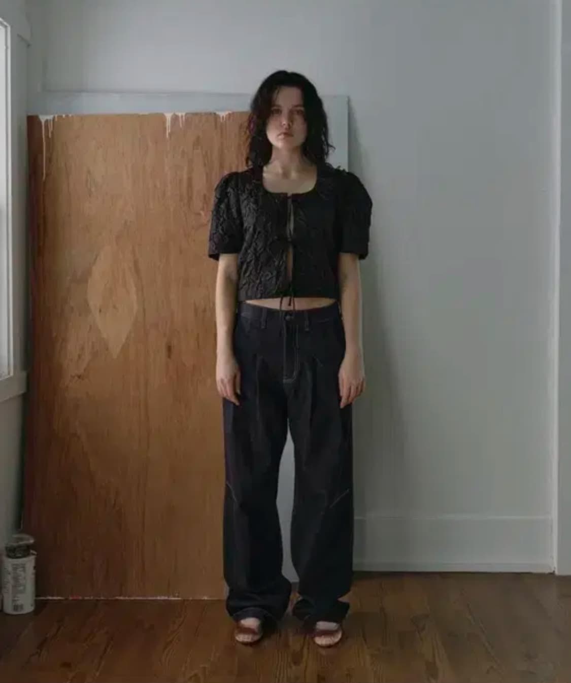 Aopt 아옵트 블라우스 블랙 상품이미지2