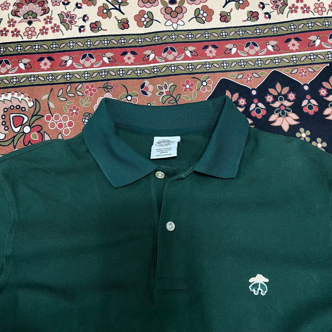 브룩스 브라더스 수피마 코튼 PK 반팔 카라티 M/100 상품이미지2