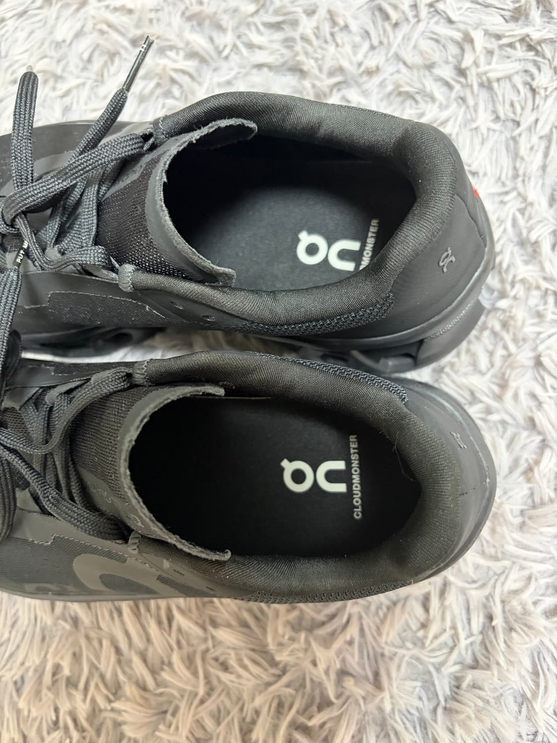 온 러닝 클라우드몬스터 올 블랙 상품이미지2