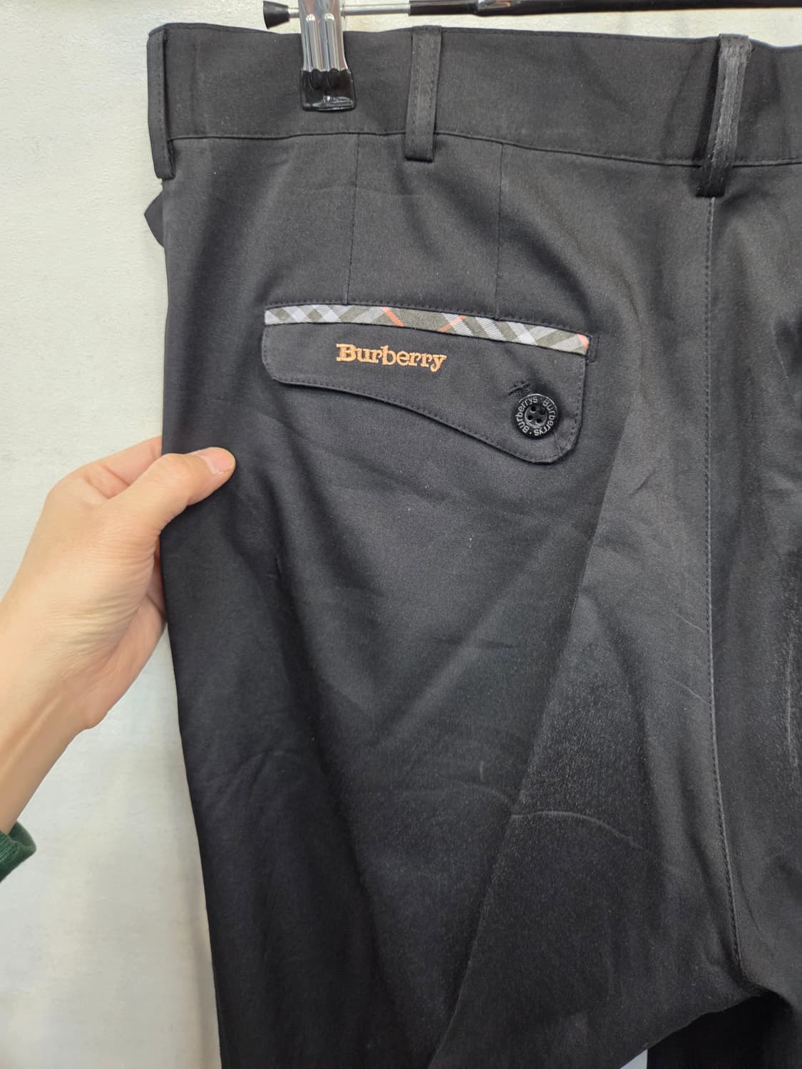버버리 빈티지 올드스쿨 슬렉스 팬츠 대략 32 상품이미지3