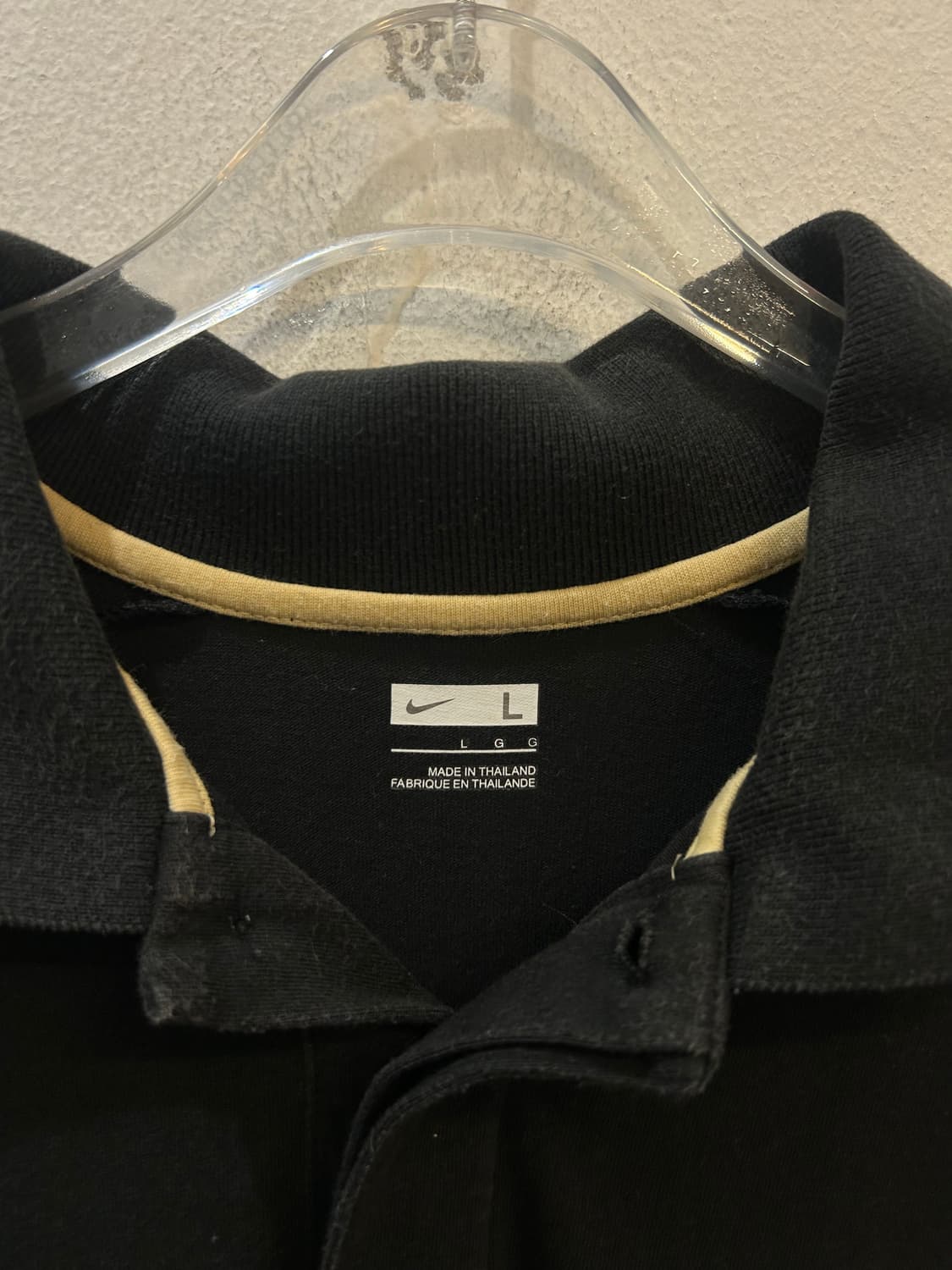 Nike Black Football Polo Shirt 상품이미지5