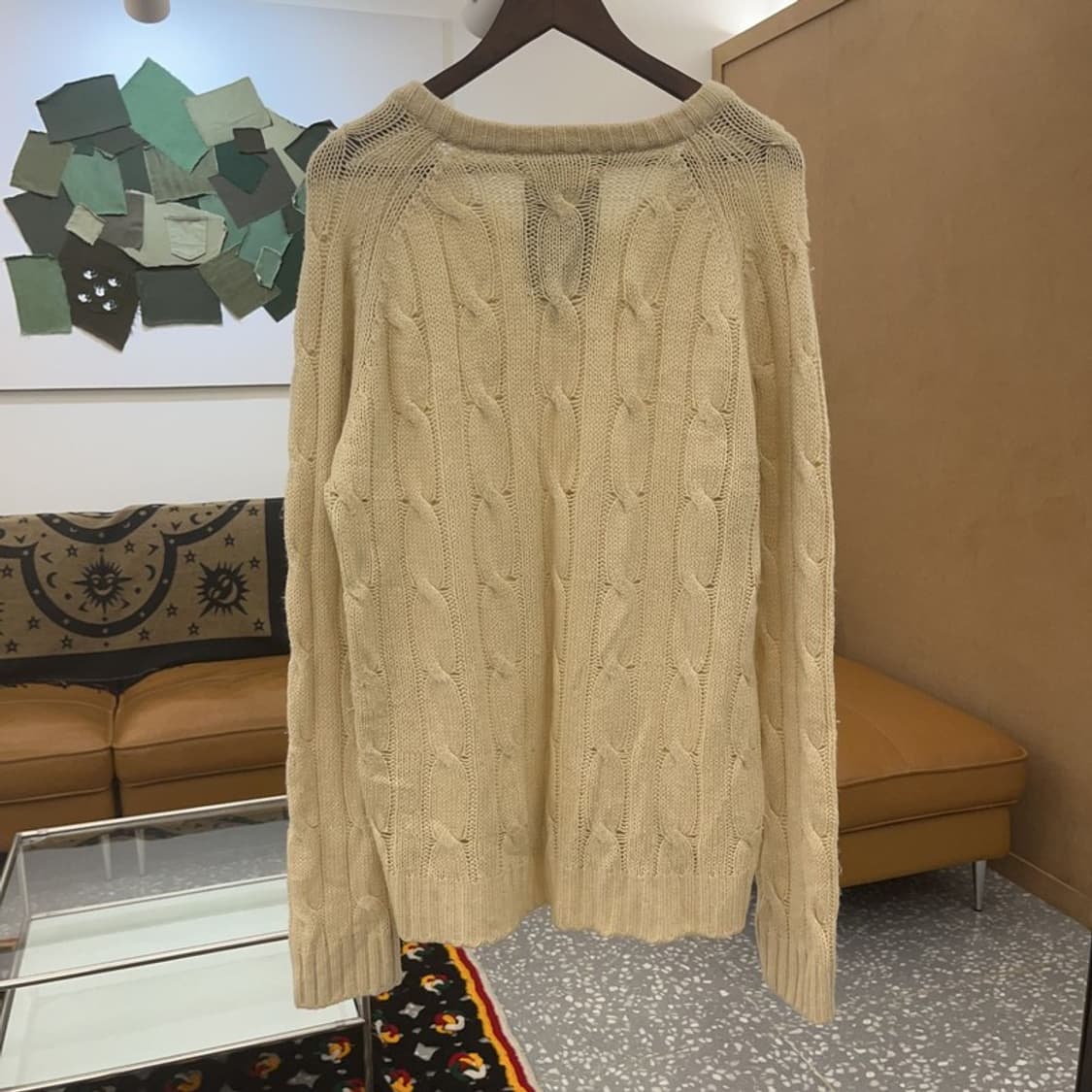 아베크롬비 폭닥 여리핏 꽈배기 케이블 울 니트 L C07224 상품이미지4