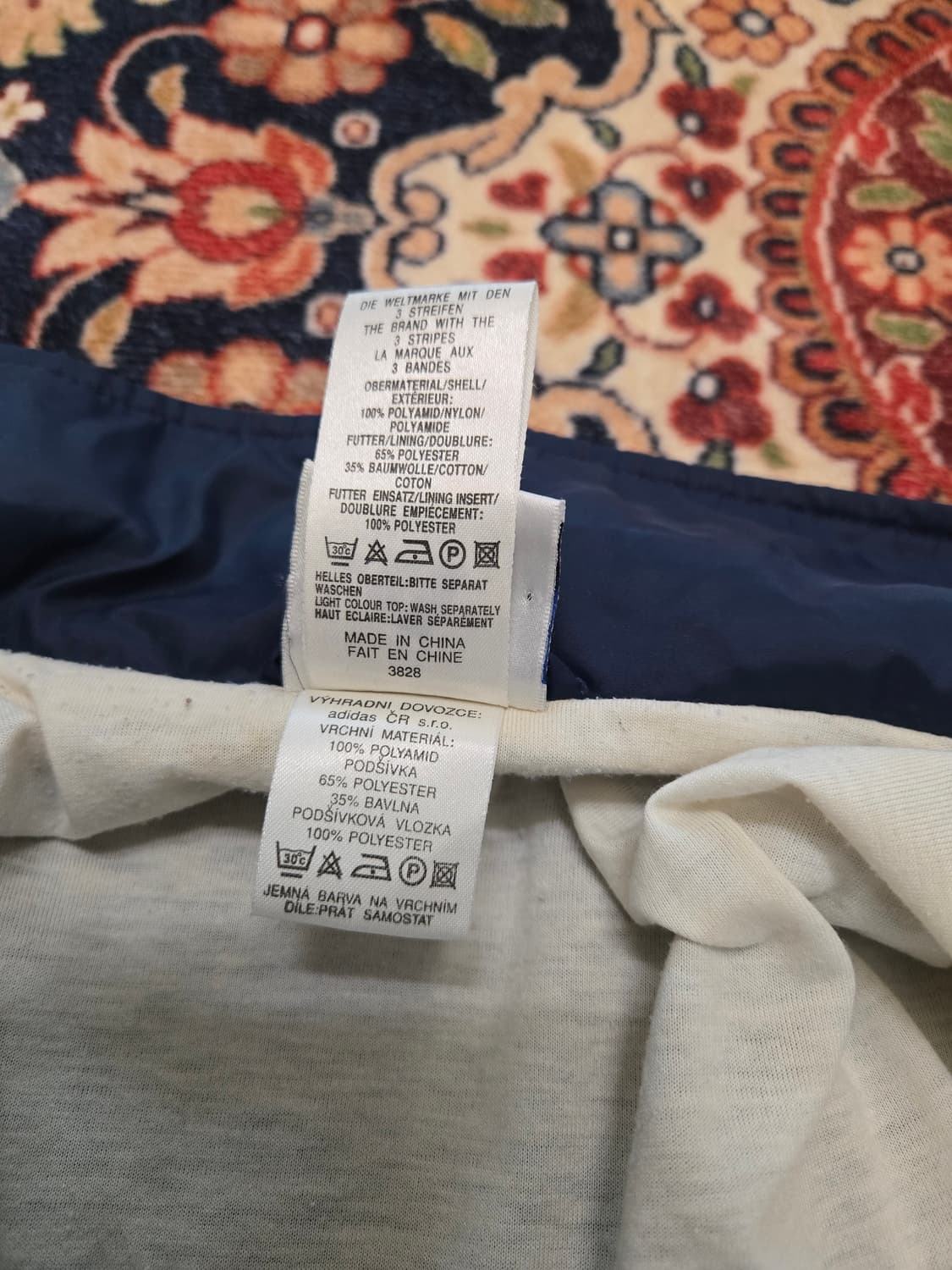 XL 아디다스 올드스쿨 배색 윈드브레이커 자켓(실측2XL) 상품이미지10