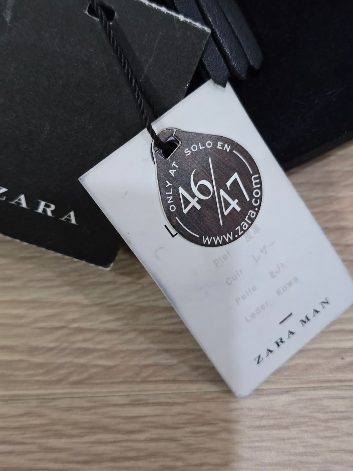 (새) ZARA MAN 스웨이드 태슬 로퍼 상품이미지7