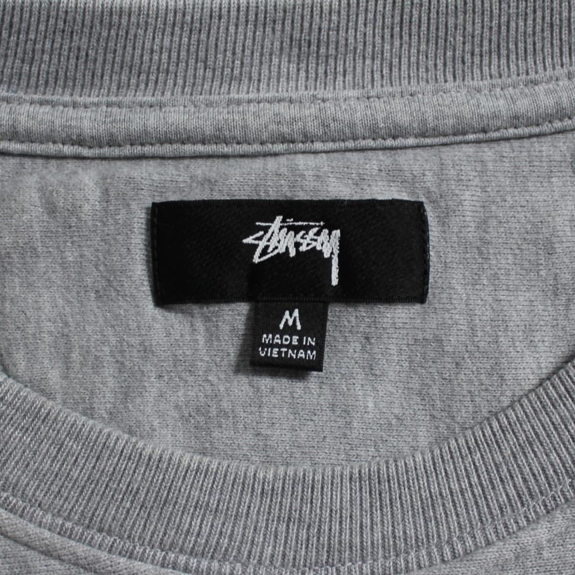 Stussy 스투시 그레이 기모 맨투맨 상품이미지4