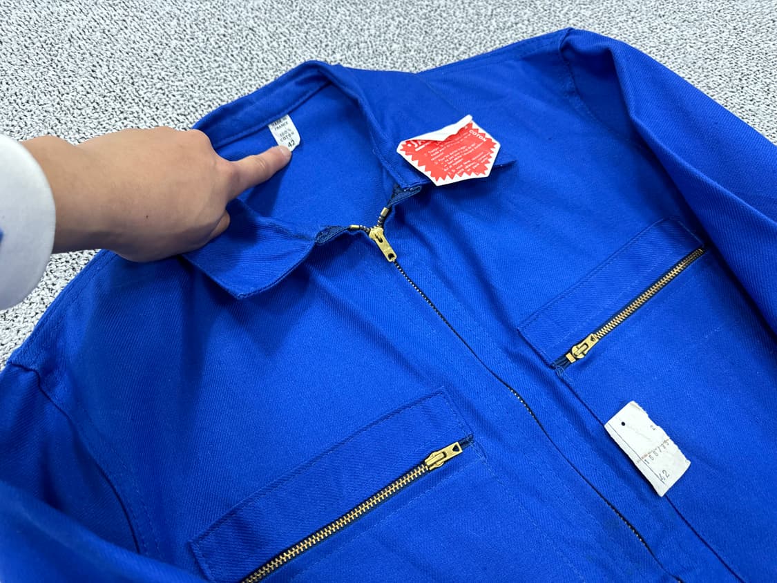 [데드스탁][M] 60-90s 빈티지 프렌치워크자켓 상품이미지3