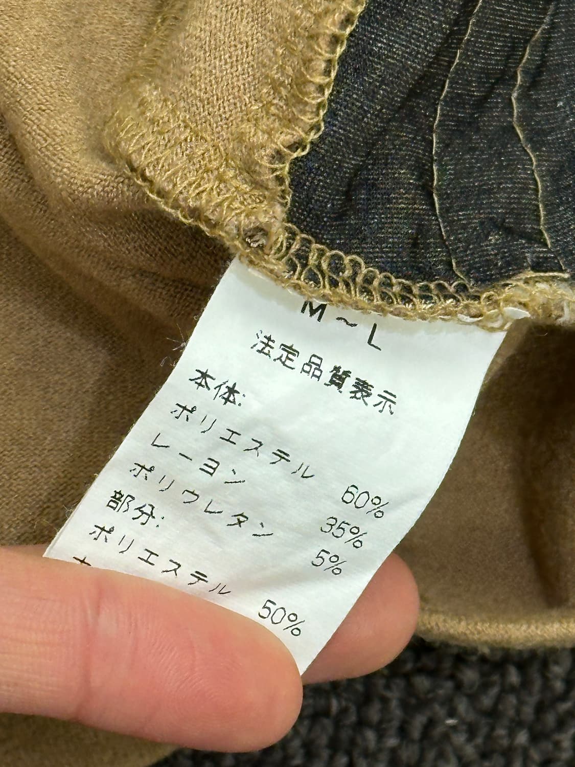 L)Japanese vintage 여성 그런지 디테일 롱슬리브 상품이미지4