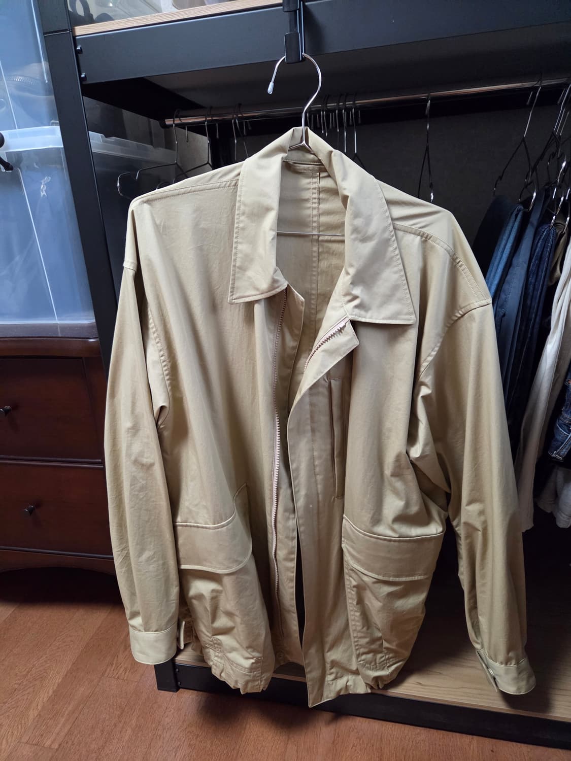 유니클로u 르메르 오버사이즈 유틸리티 자켓 m 남여공용 상품이미지1